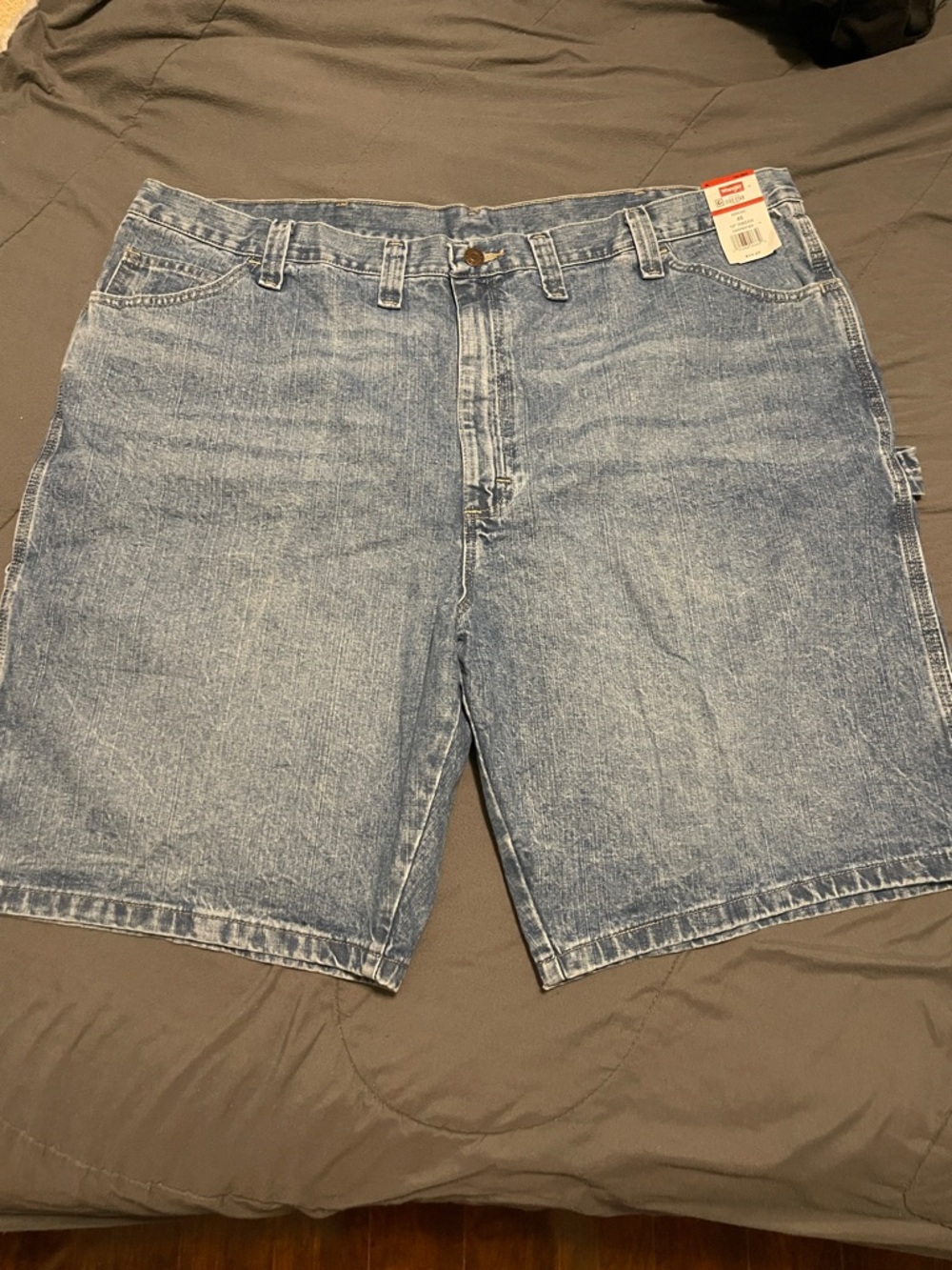 Wrangler Light Blue Denim Jean Shorts